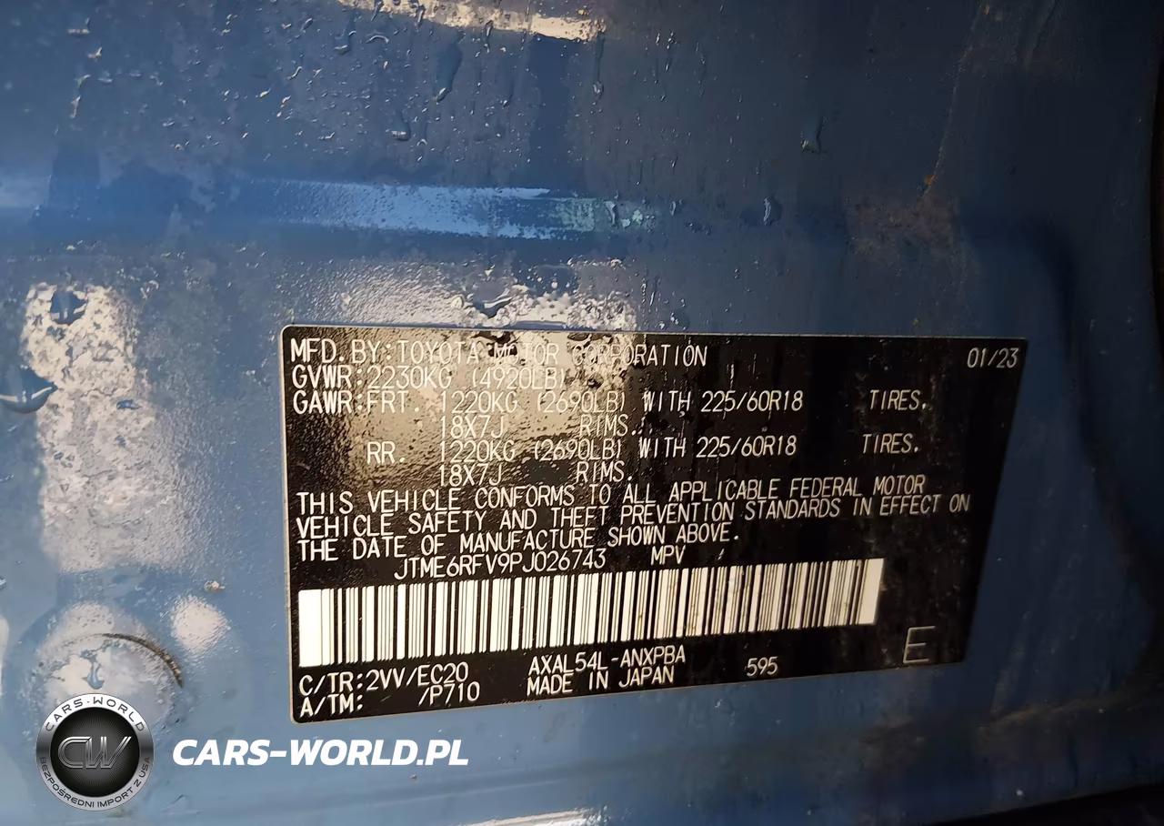 2023 Toyota Rav4 Hybrid Xse VIN:JTME6RFV9PJ026743 - 9