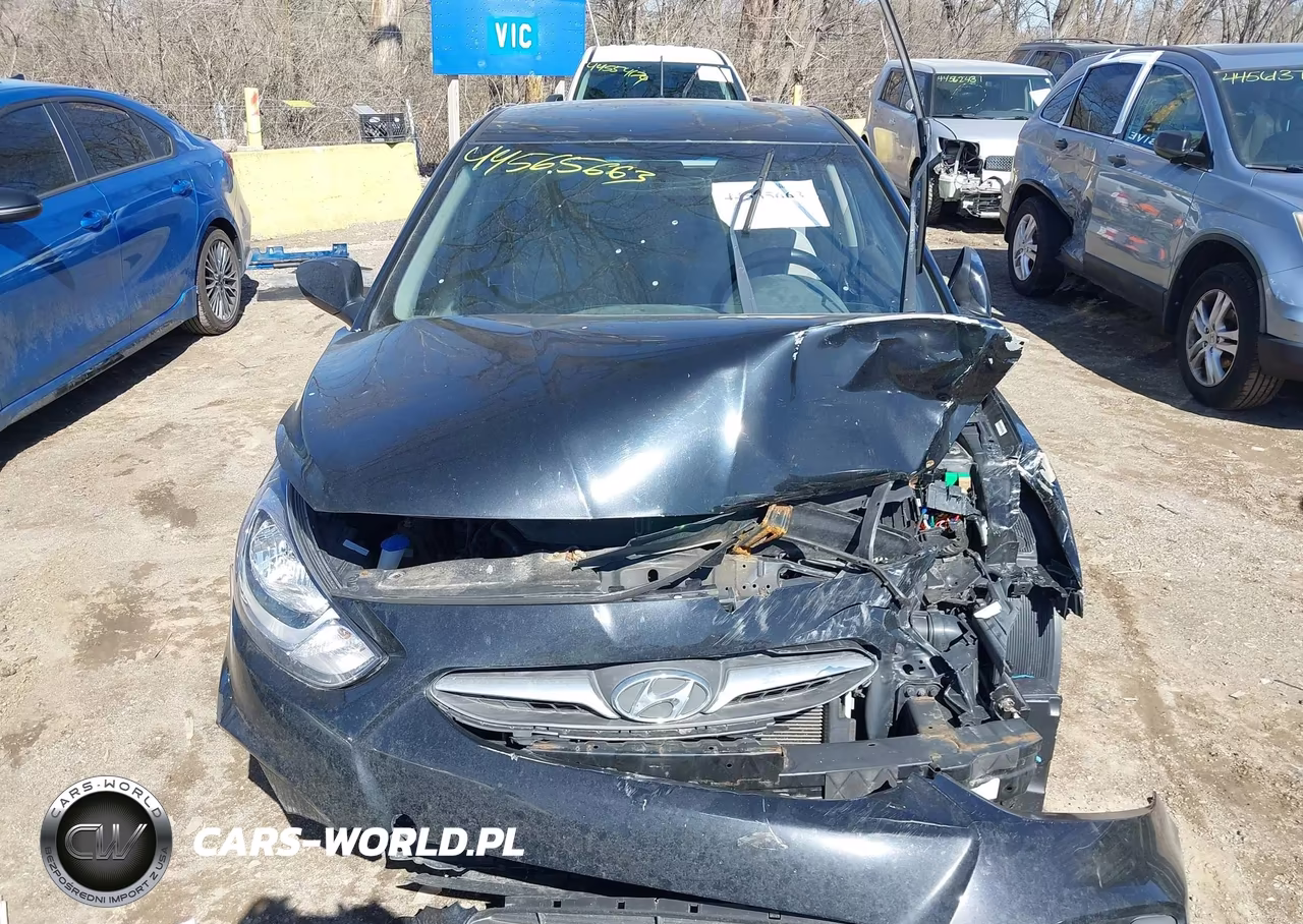 2014 Hyundai Accent Gs VIN:KMHCT5AEXEU166775 - 12