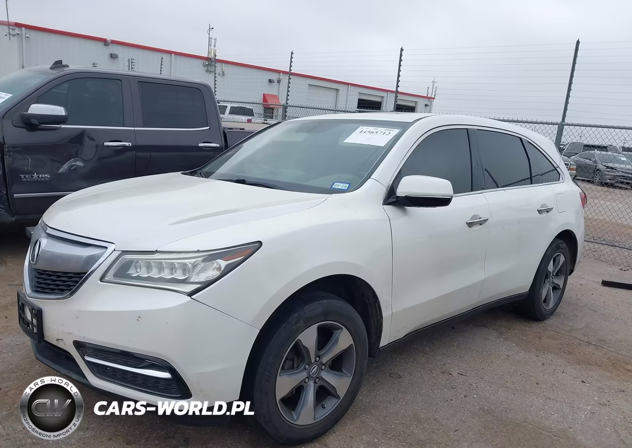 2014 Acura Mdx VIN:5FRYD4H21EB009964 - 2