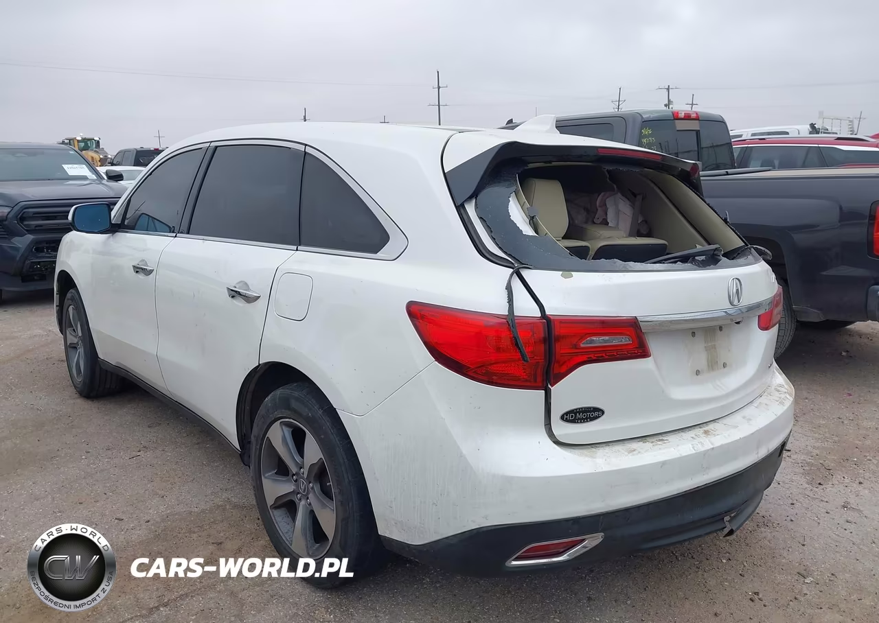2014 Acura Mdx VIN:5FRYD4H21EB009964 - 3
