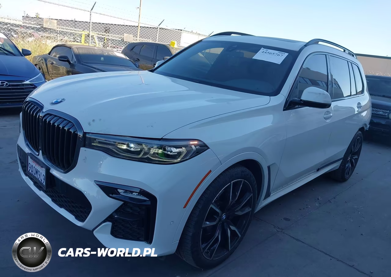 2022 BMW X7 xDrive40I VIN:5UXCW2C0XN9M26881 - 2