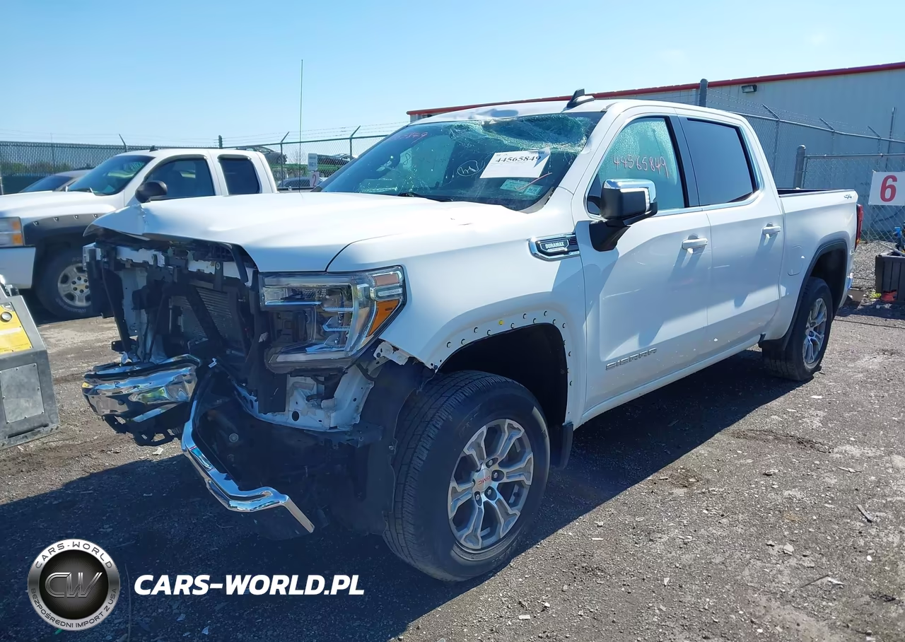 2020 GMC Sierra 1500 4Wd Short Box Sle VIN:3GTU9BET2LG238406 - 2