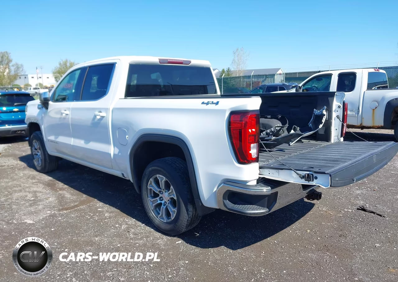 2020 GMC Sierra 1500 4Wd Short Box Sle VIN:3GTU9BET2LG238406 - 3