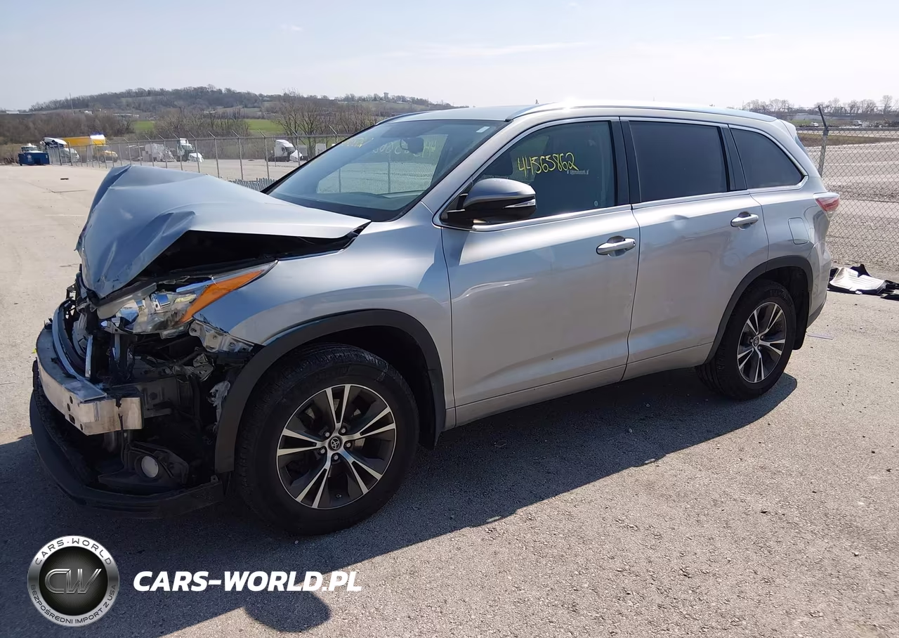2016 Toyota Highlander Xle V6 VIN:5TDJKRFH4GS318968 - 2