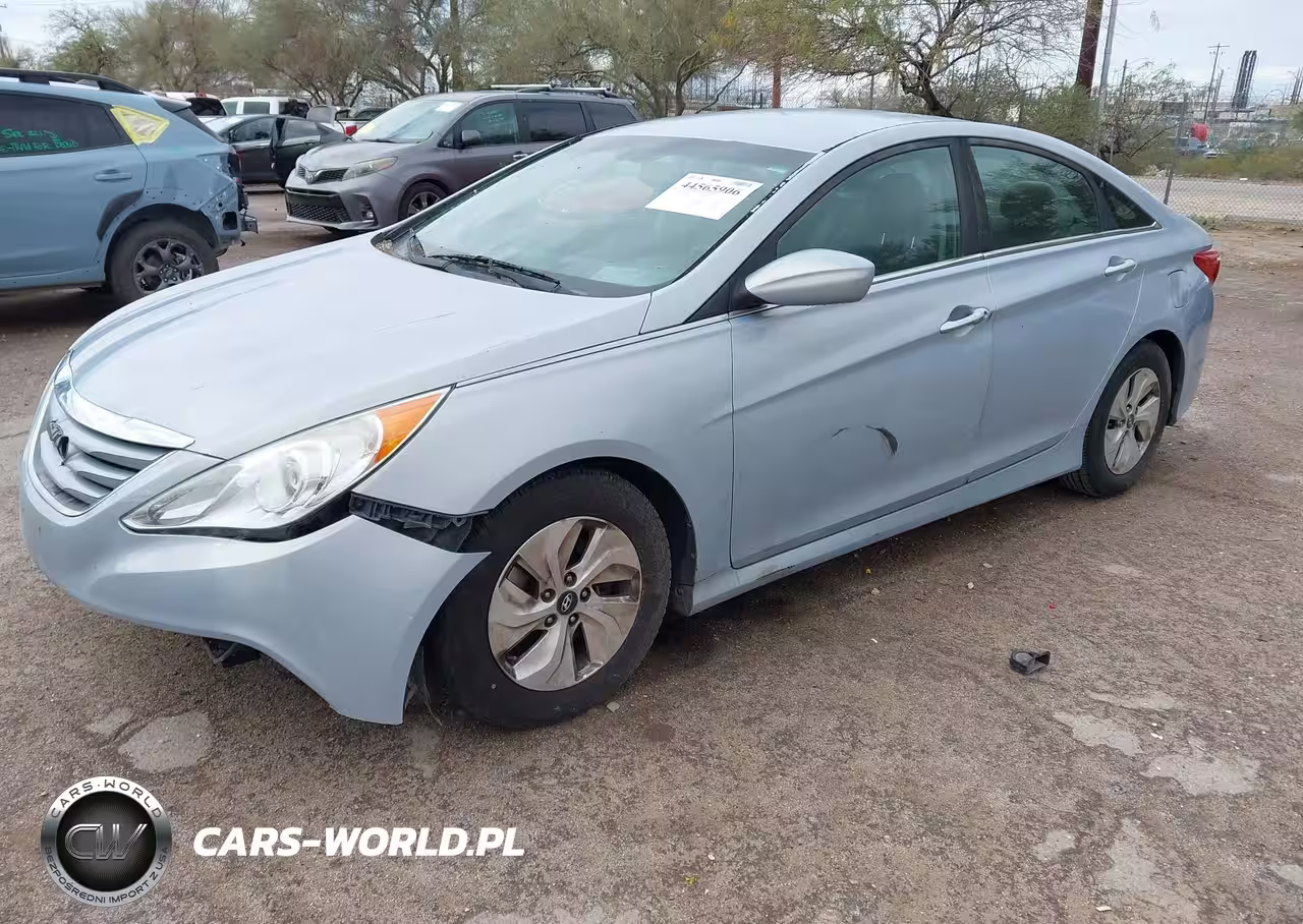 2014 Hyundai Sonata Gls VIN:5NPEB4ACXEH815607 - 2