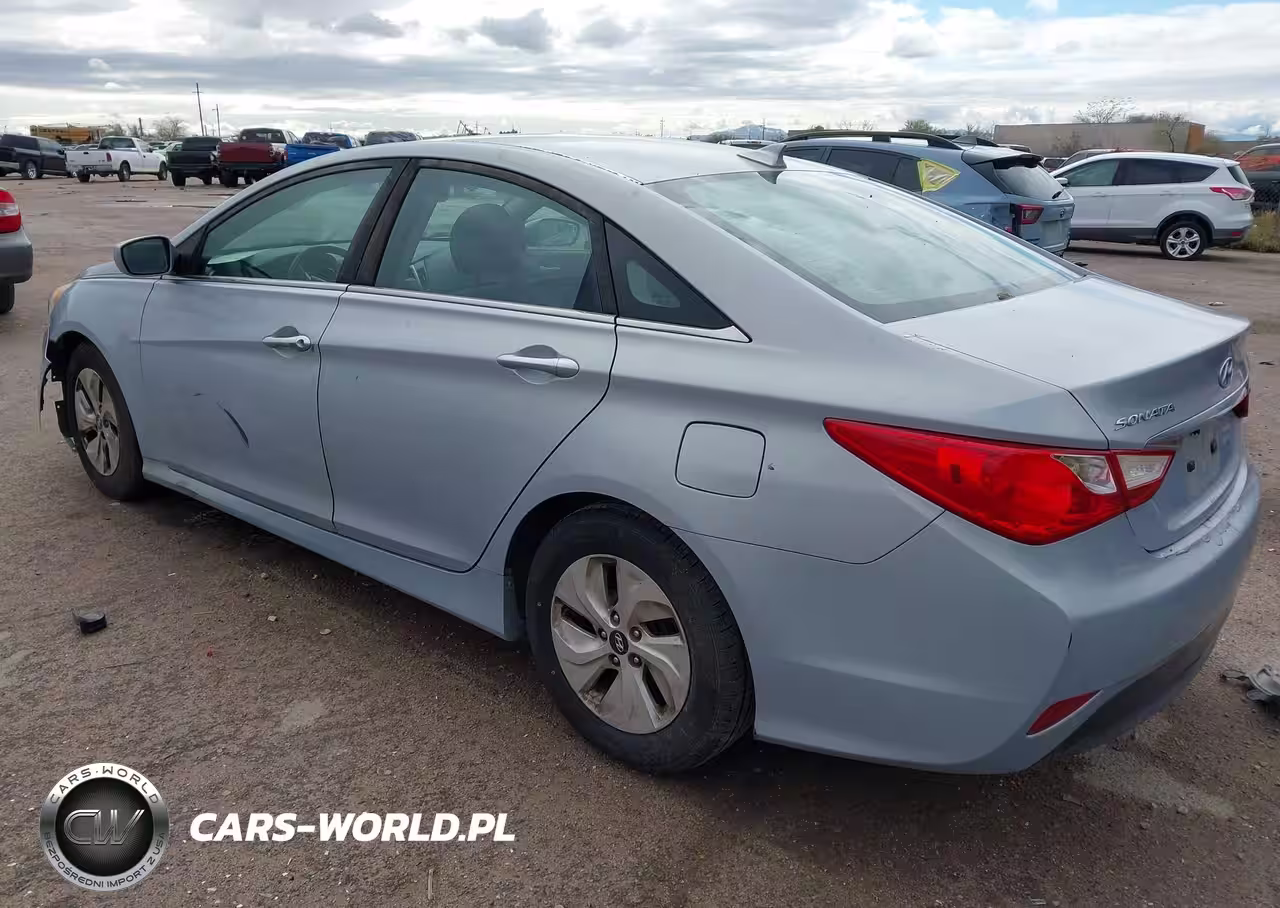 2014 Hyundai Sonata Gls VIN:5NPEB4ACXEH815607 - 3