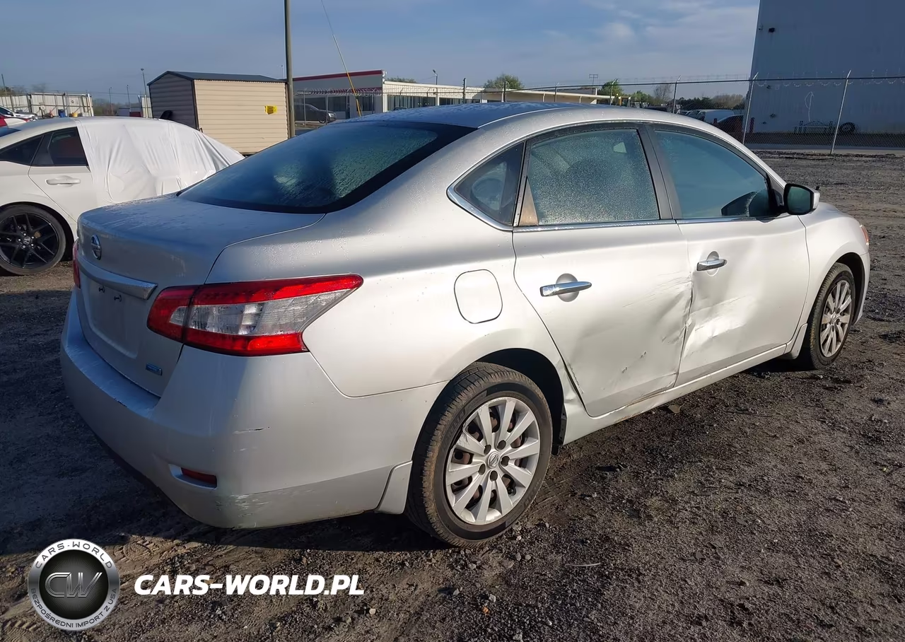 2013 Nissan Sentra S VIN:3N1AB7AP8DL729443 - 4