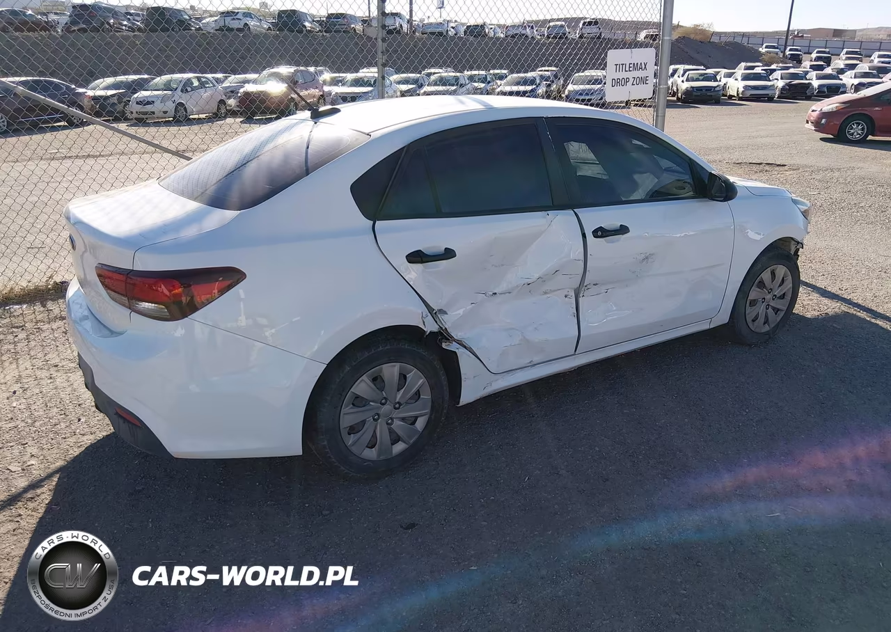 2018 Kia Rio Lx VIN:3KPA24AB3JE078612 - 4