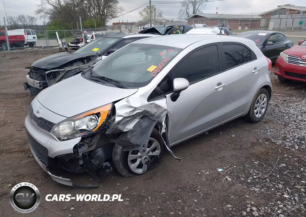 2012 Kia Rio5 Lx VIN:KNADM5A32C6089046 - 2
