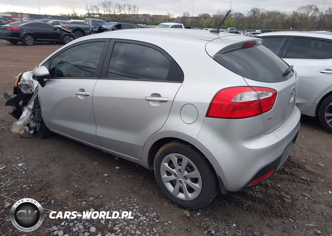2012 Kia Rio5 Lx VIN:KNADM5A32C6089046 - 3
