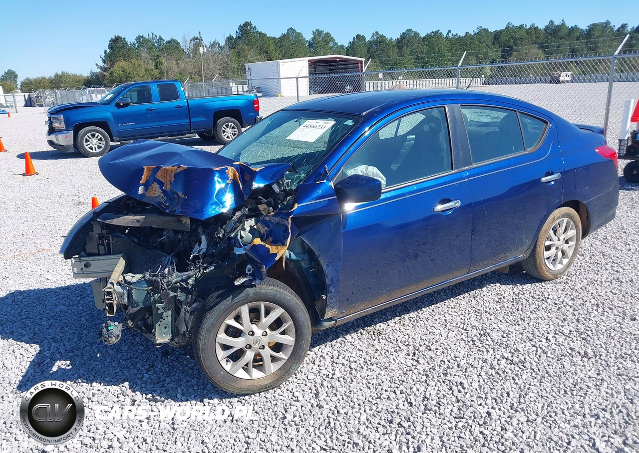 2018 Nissan Versa 1.6 Sv VIN:3N1CN7AP8JL841056 - 2