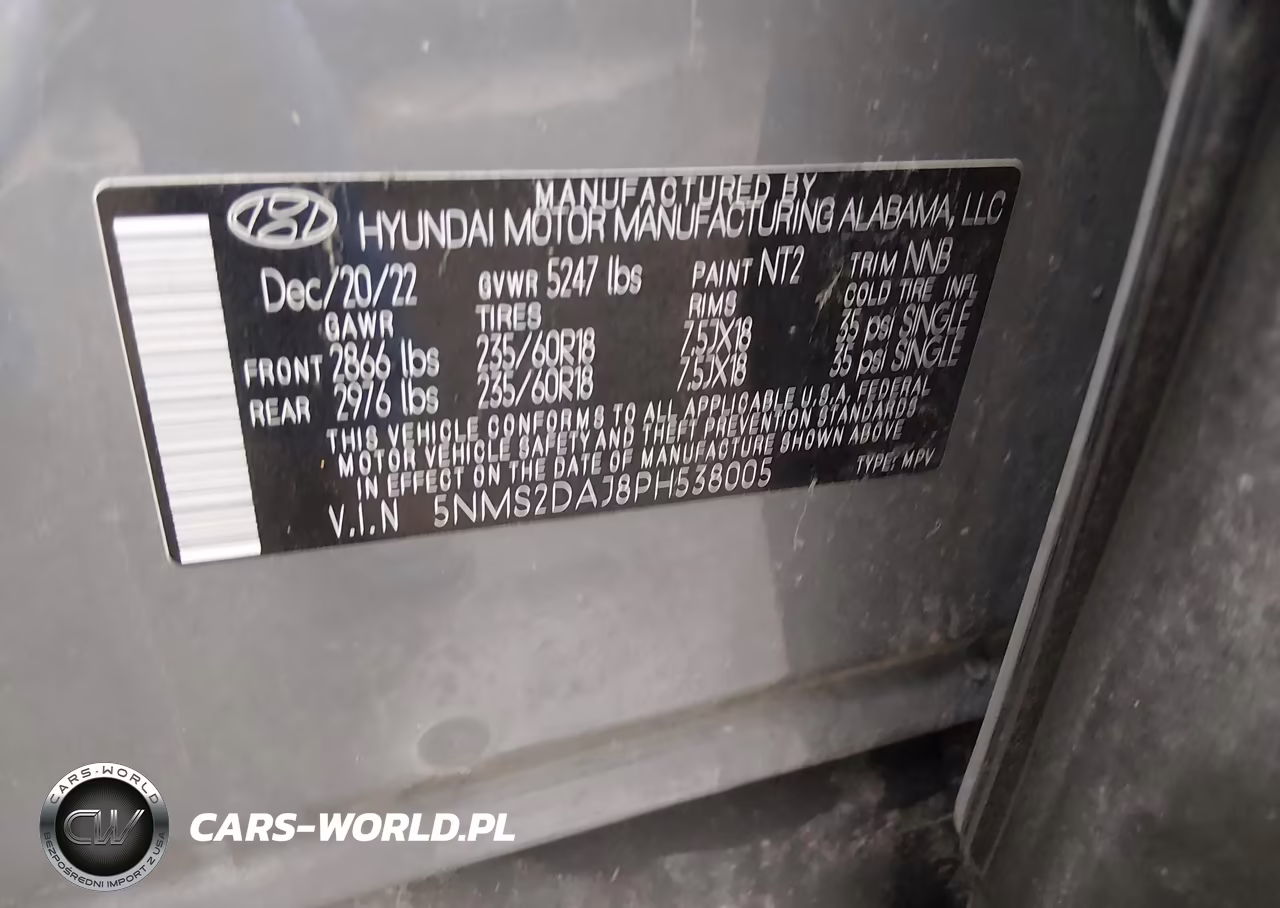 2023 Hyundai Santa Fe Sel VIN:5NMS2DAJ8PH538005 - 9