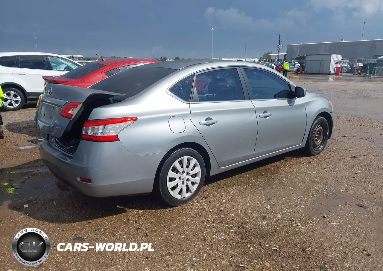 2013 Nissan Sentra S VIN:3N1AB7AP4DL712459 - 4