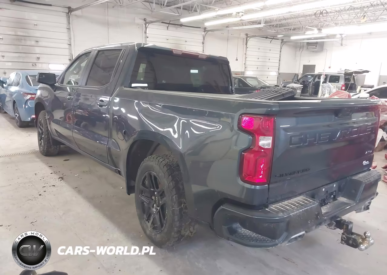 2021 Chevrolet Silverado 1500 4Wd Short Bed Rst VIN:1GCUYEEDXMZ449447 - 3