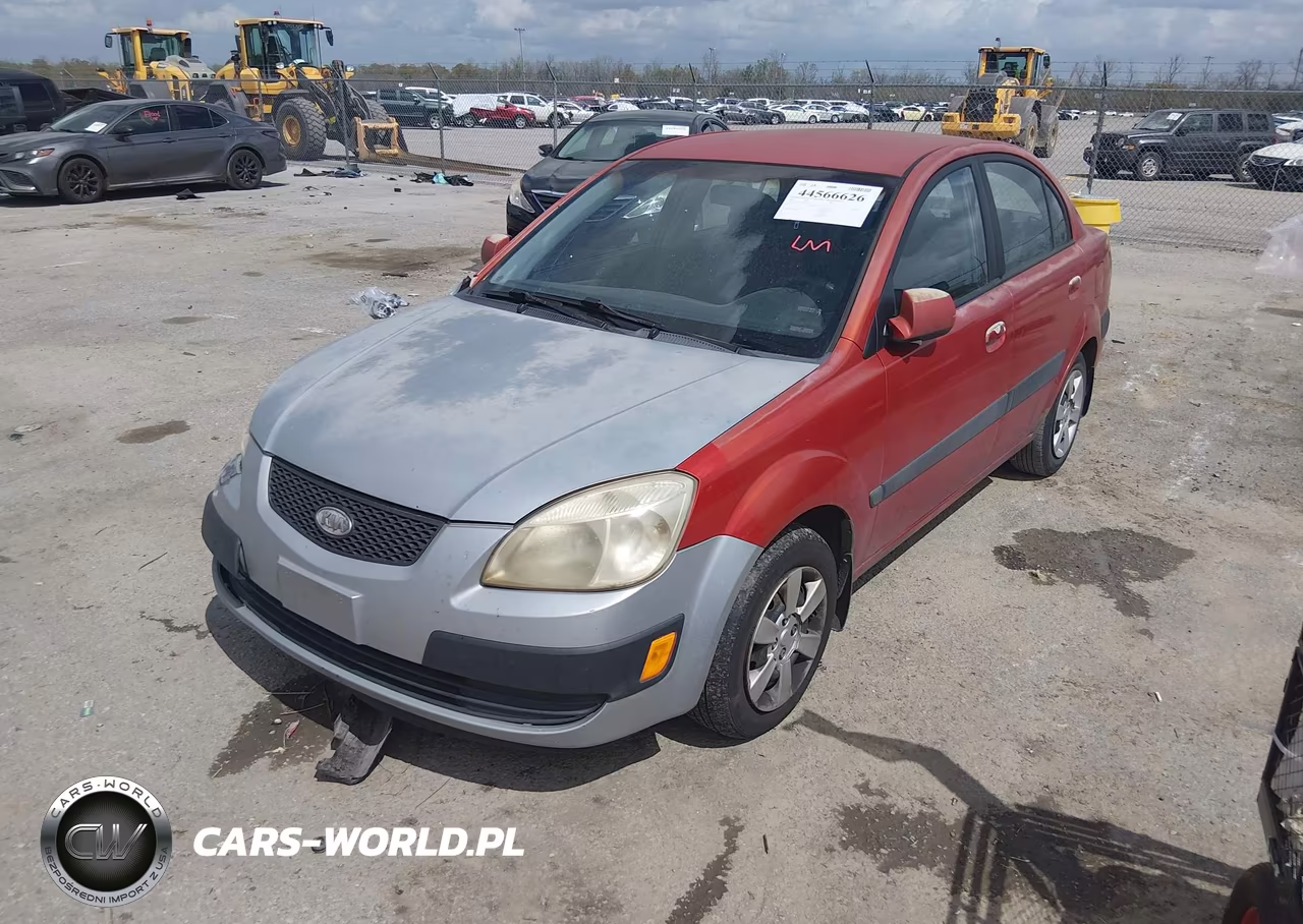 2006 Kia Rio Lx VIN:KNADE123966154581 - 2