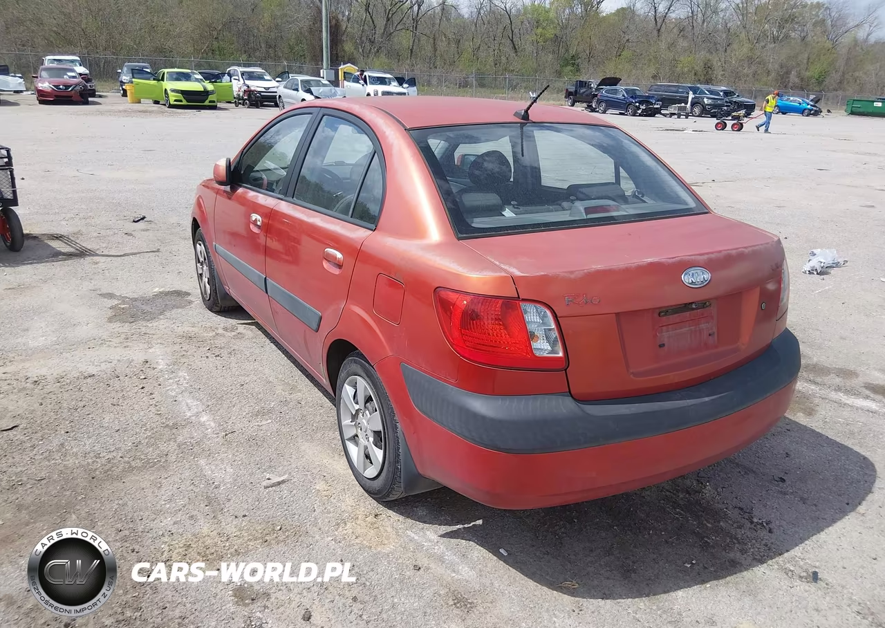 2006 Kia Rio Lx VIN:KNADE123966154581 - 3
