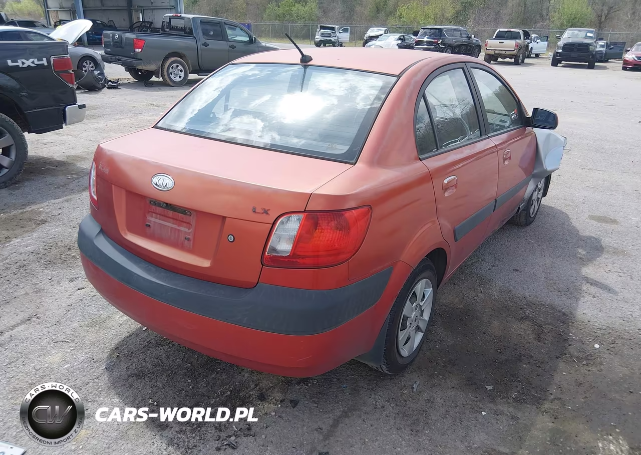 2006 Kia Rio Lx VIN:KNADE123966154581 - 4