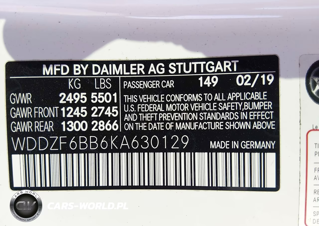 2019 Mercedes-Benz Amg E 53 4Matic VIN:WDDZF6BB6KA630129 - 9