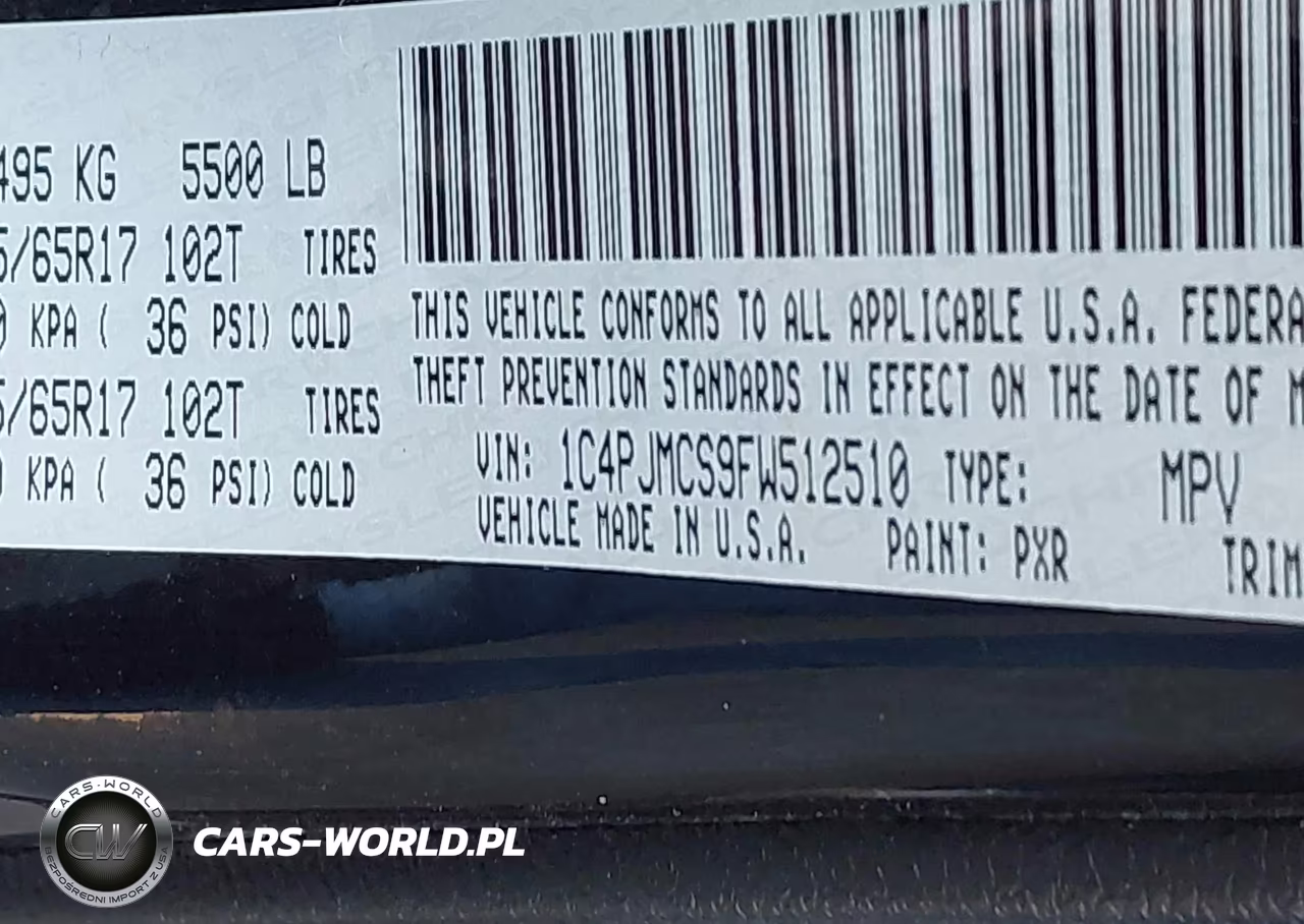 2015 Jeep Cherokee Latitude VIN:1C4PJMCS9FW512510 - 9