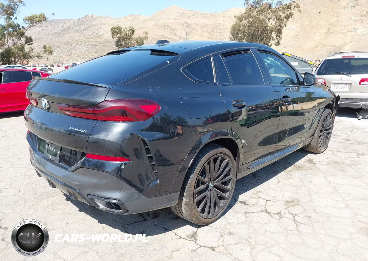 2025 BMW X6 xDrive40I VIN:5UX33EX03S9Z90744 - 4