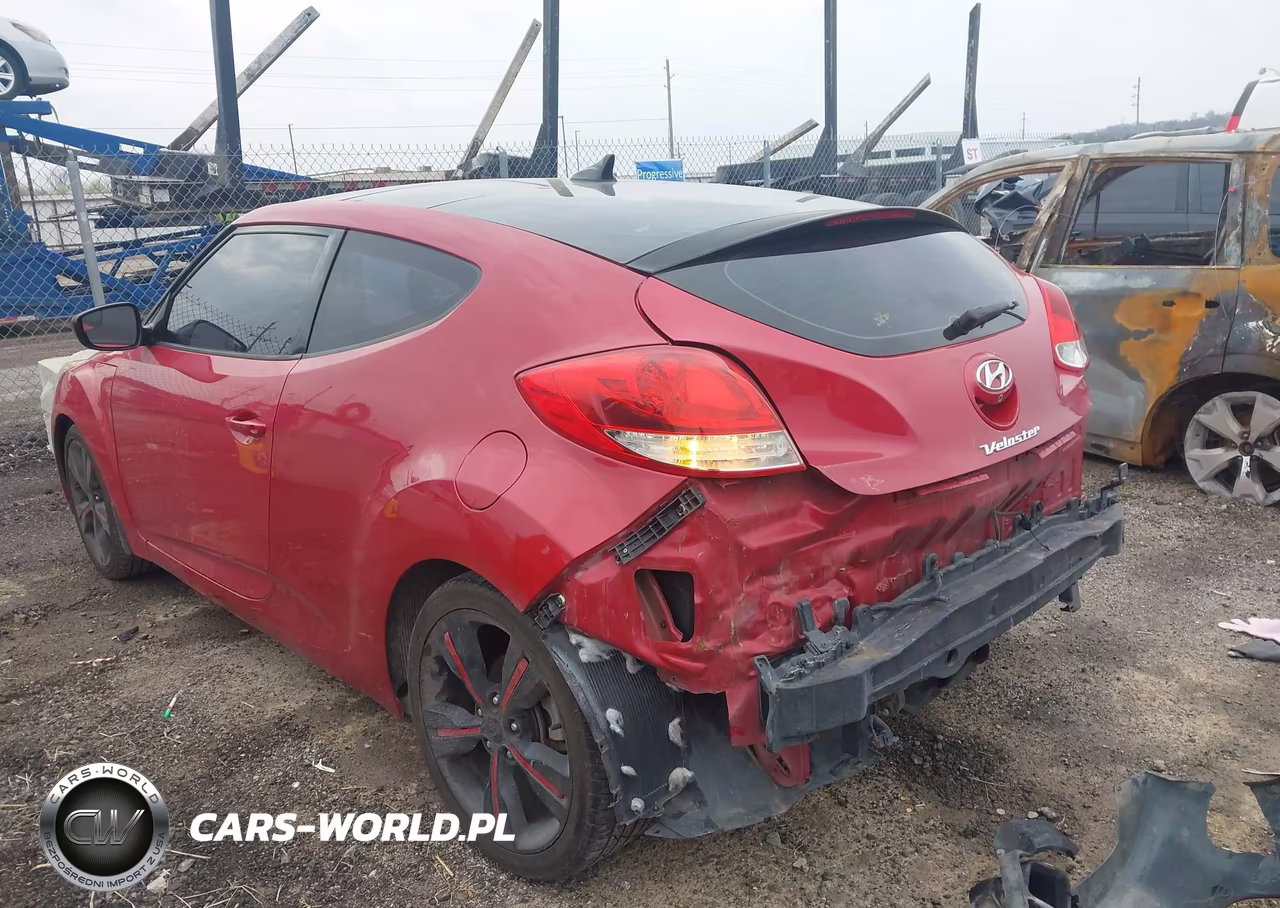 2017 Hyundai Veloster Value Edition VIN:KMHTC6AD2HU322180 - 3