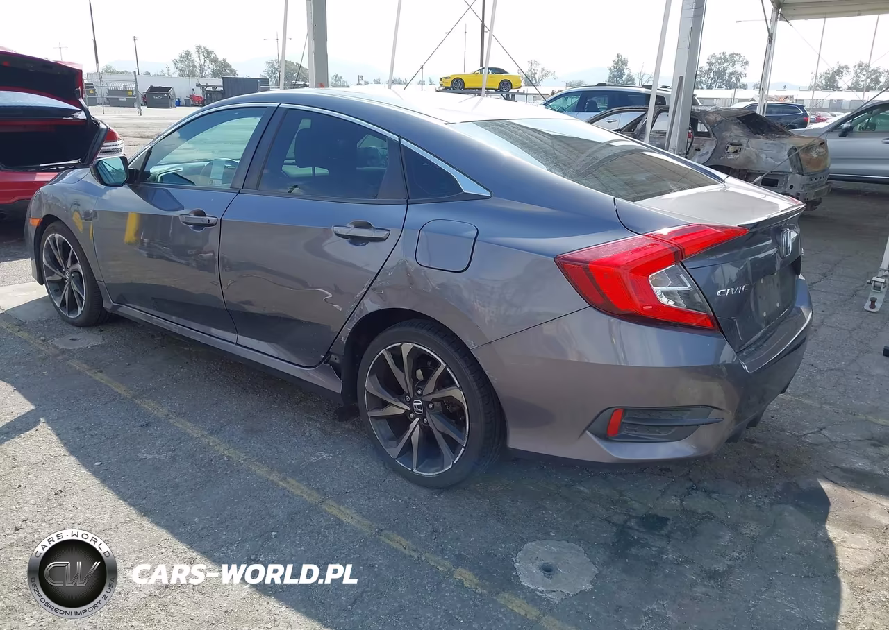 2021 Honda Civic Sport VIN:2HGFC2F88MH518225 - 3