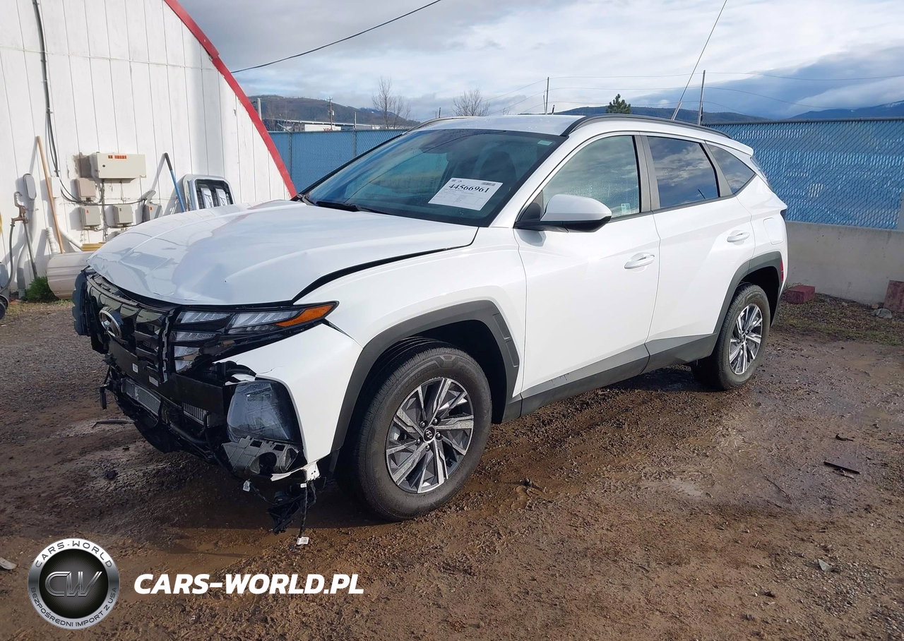 2024 Hyundai Tucson Hybrid Blue VIN:KM8JBCD13RU210855 - 2