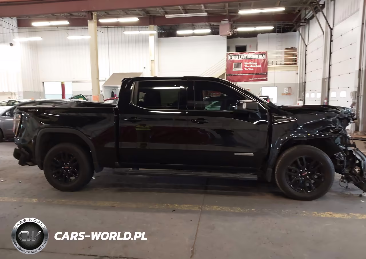 2024 GMC Sierra 1500 4Wd Short Box Elevation With 3Sb VIN:1GTUUCE84RZ245687 - 13