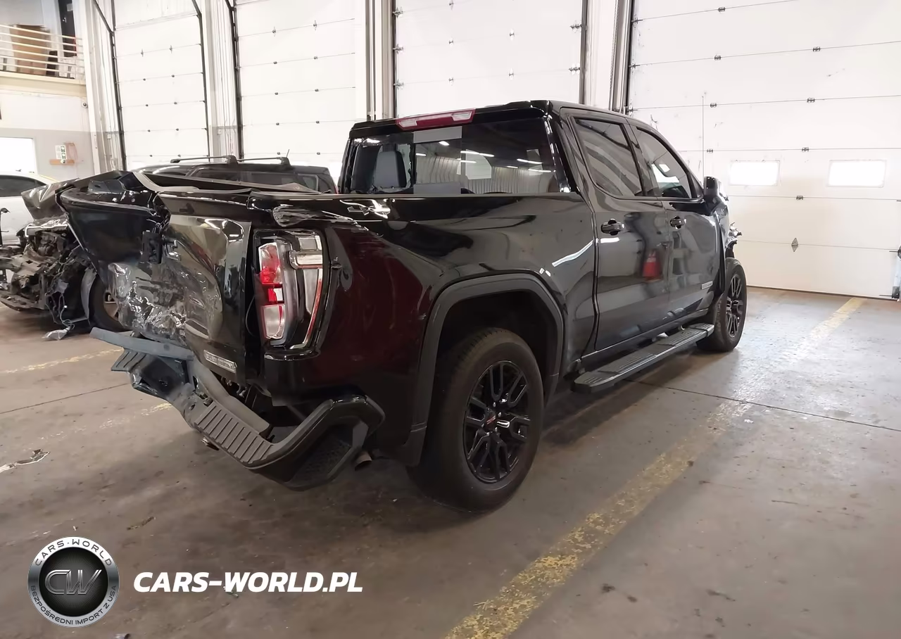 2024 GMC Sierra 1500 4Wd Short Box Elevation With 3Sb VIN:1GTUUCE84RZ245687 - 4