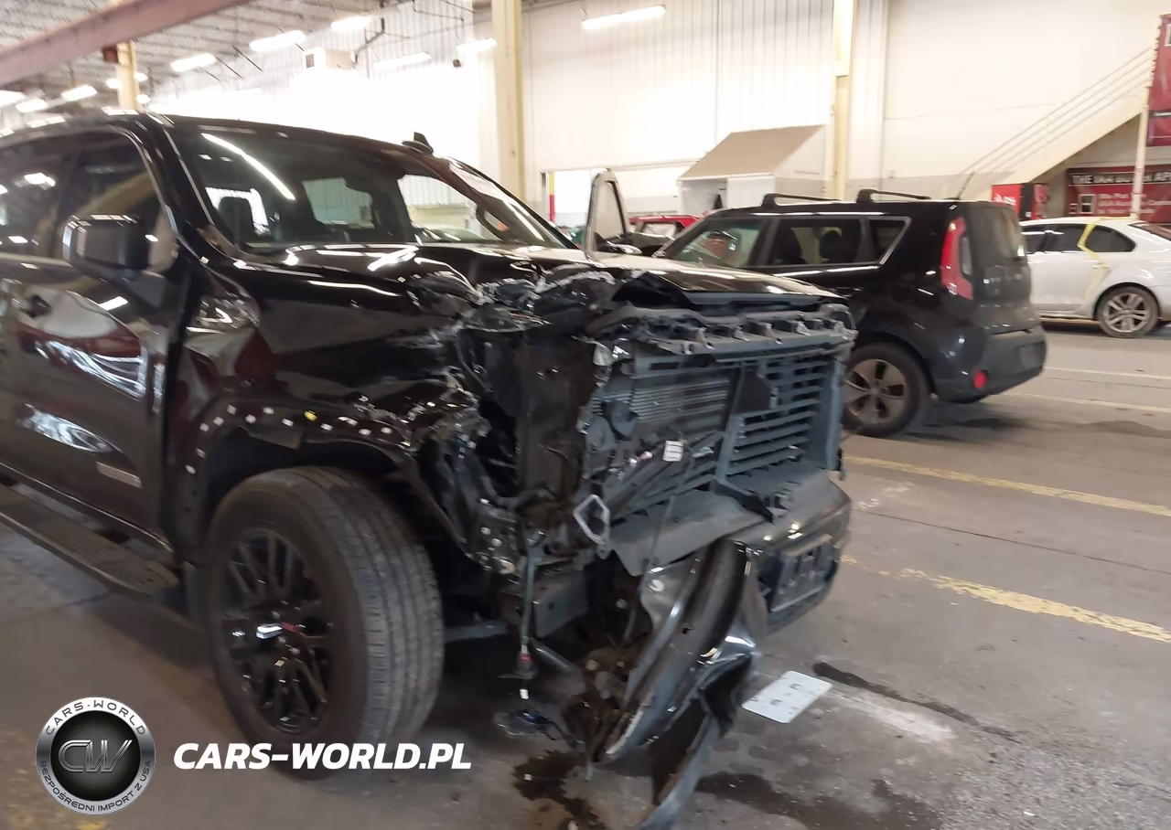 2024 GMC Sierra 1500 4Wd Short Box Elevation With 3Sb VIN:1GTUUCE84RZ245687 - 6