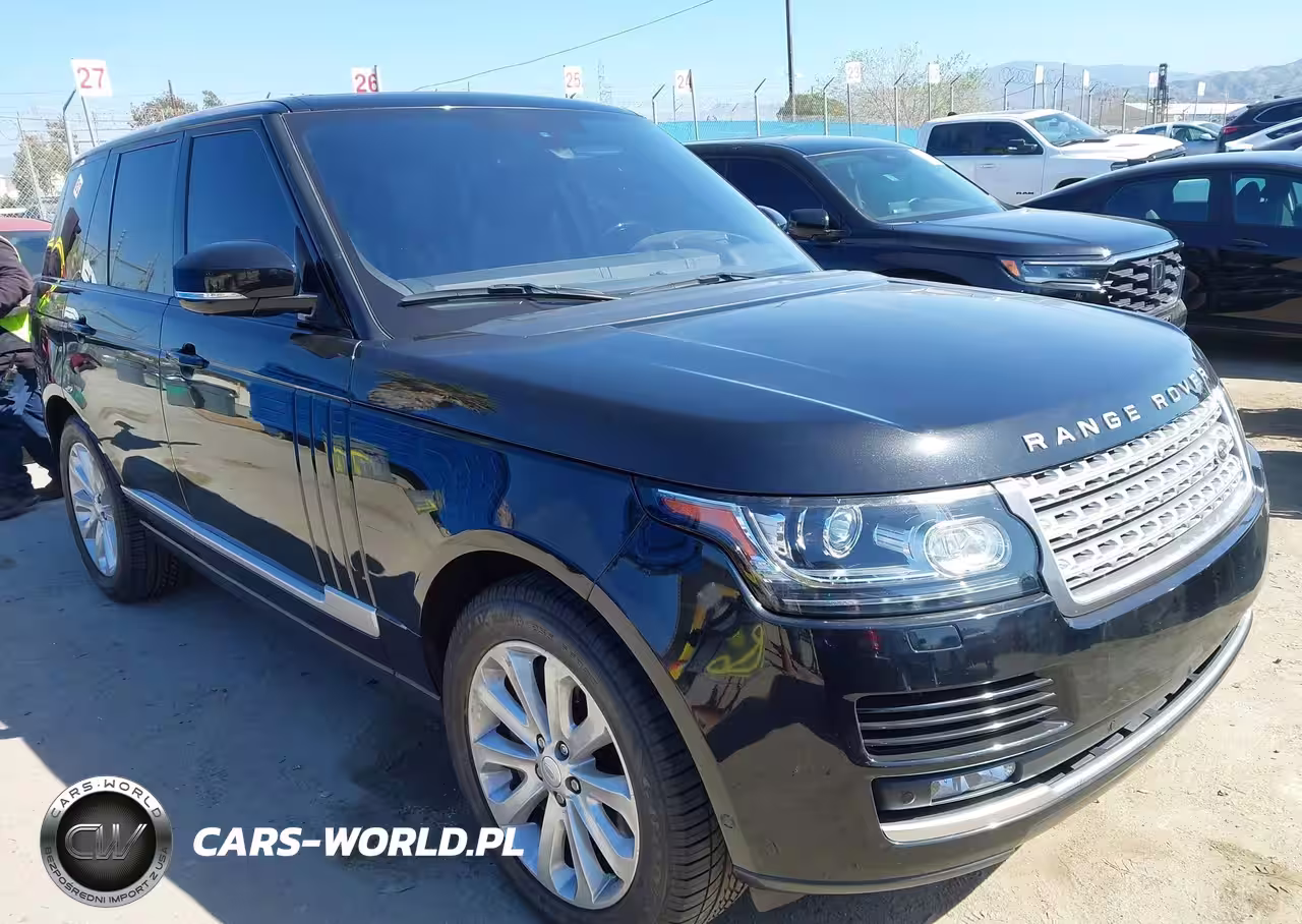 2016 Land Rover Range Rover 3.0L V6 Supercharged Hse