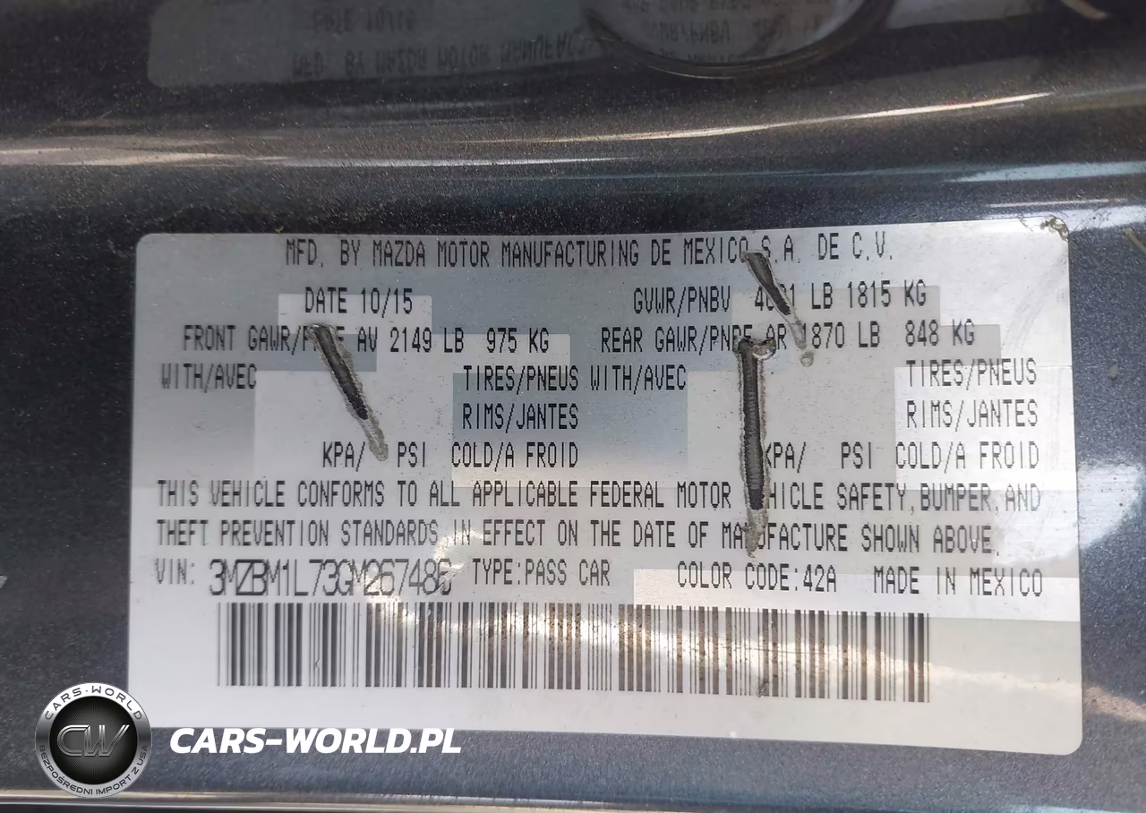 2016 Mazda Mazda3 I Touring VIN:3MZBM1L73GM267486 - 9