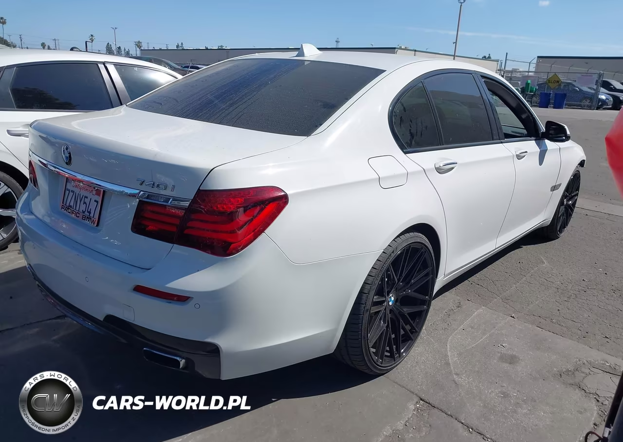 2014 BMW 740I VIN:WBAYA6C55ED144618 - 4