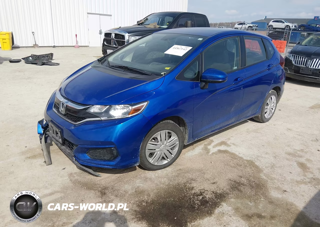 2019 Honda Fit Lx VIN:3HGGK5H43KM746988 - 2