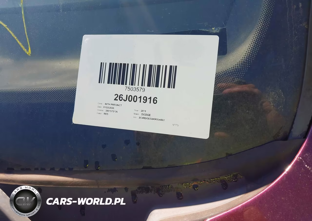2019 Dodge Grand Caravan Gt VIN:2C4RDGEG8KR534883 - 17