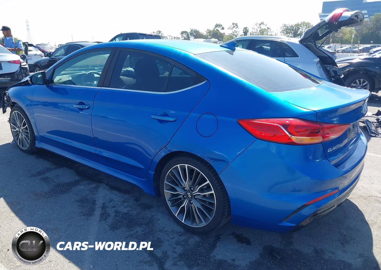 2018 Hyundai Elantra Sport VIN:KMHD04LB2JU498732 - 3