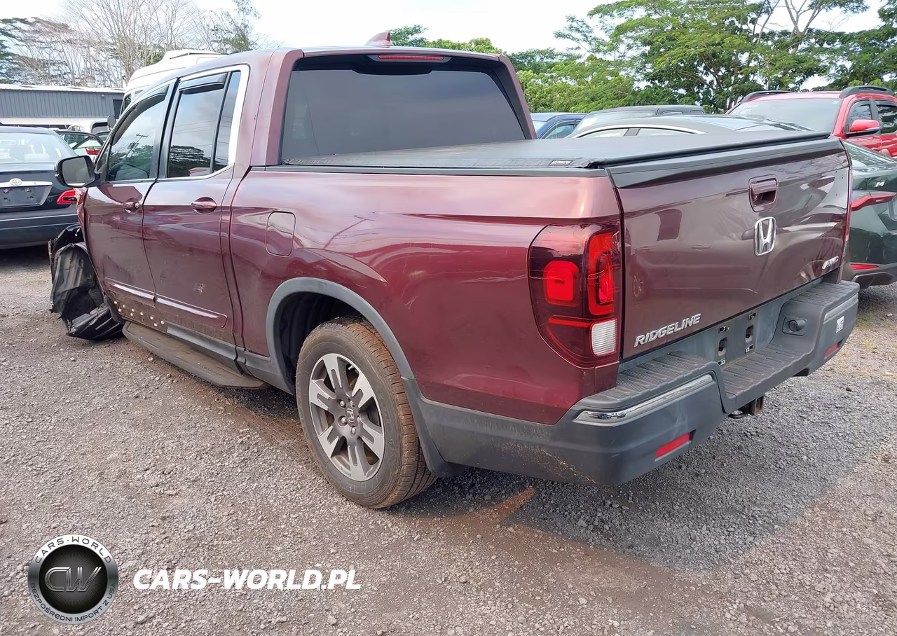 2017 Honda Ridgeline Rtl VIN:5FPYK3F57HB006013 - 3