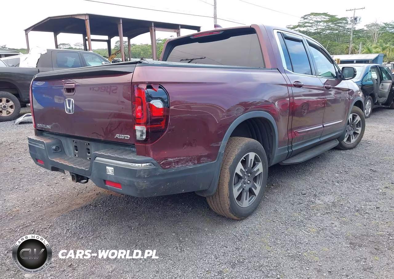 2017 Honda Ridgeline Rtl VIN:5FPYK3F57HB006013 - 4