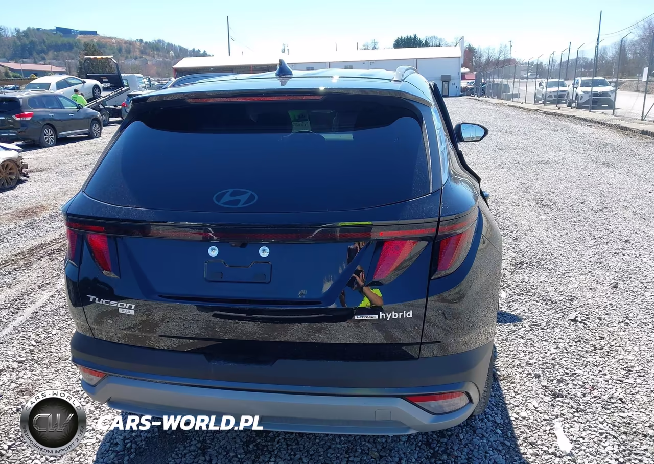 2025 Hyundai Tucson Hybrid Blue VIN:KM8JBDD14SU393405 - 16