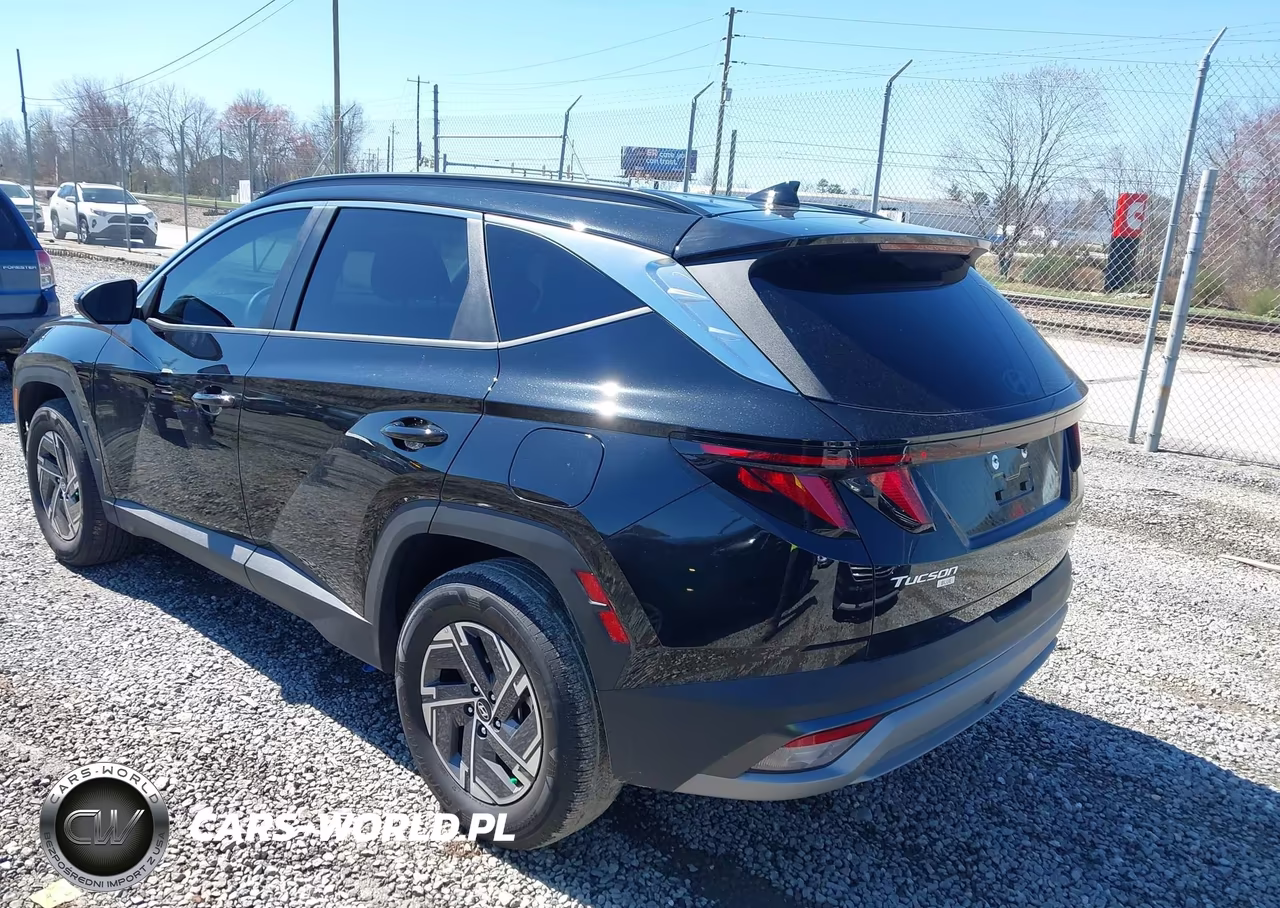 2025 Hyundai Tucson Hybrid Blue VIN:KM8JBDD14SU393405 - 3