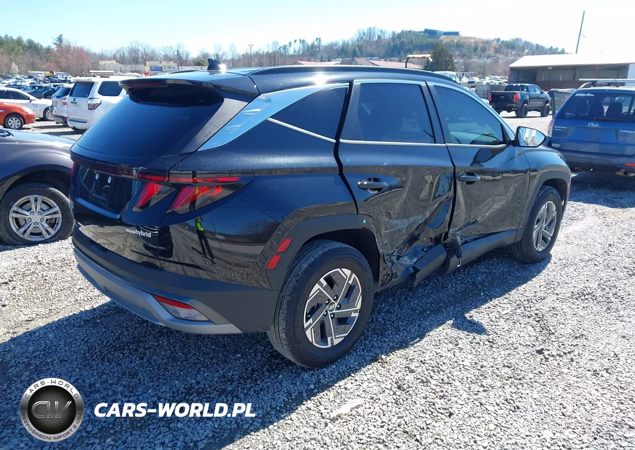2025 Hyundai Tucson Hybrid Blue VIN:KM8JBDD14SU393405 - 4