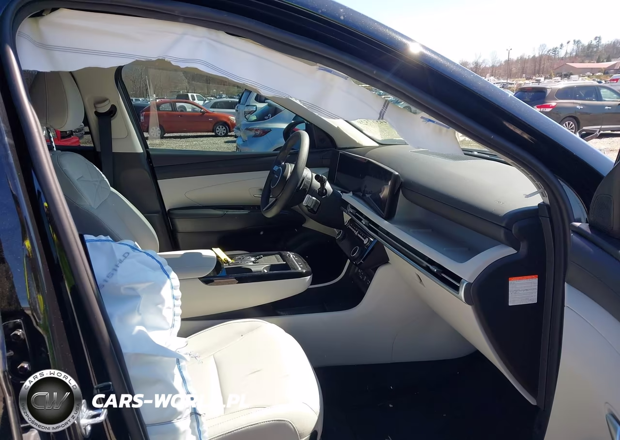 2025 Hyundai Tucson Hybrid Blue VIN:KM8JBDD14SU393405 - 5