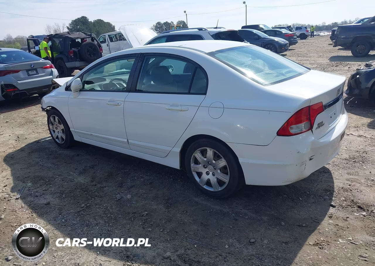 2011 Honda Civic Lx VIN:19XFA1F56BE004449 - 3