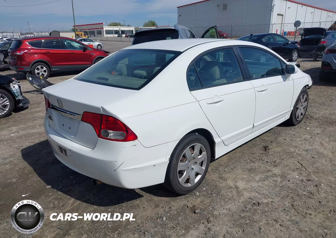 2011 Honda Civic Lx VIN:19XFA1F56BE004449 - 4