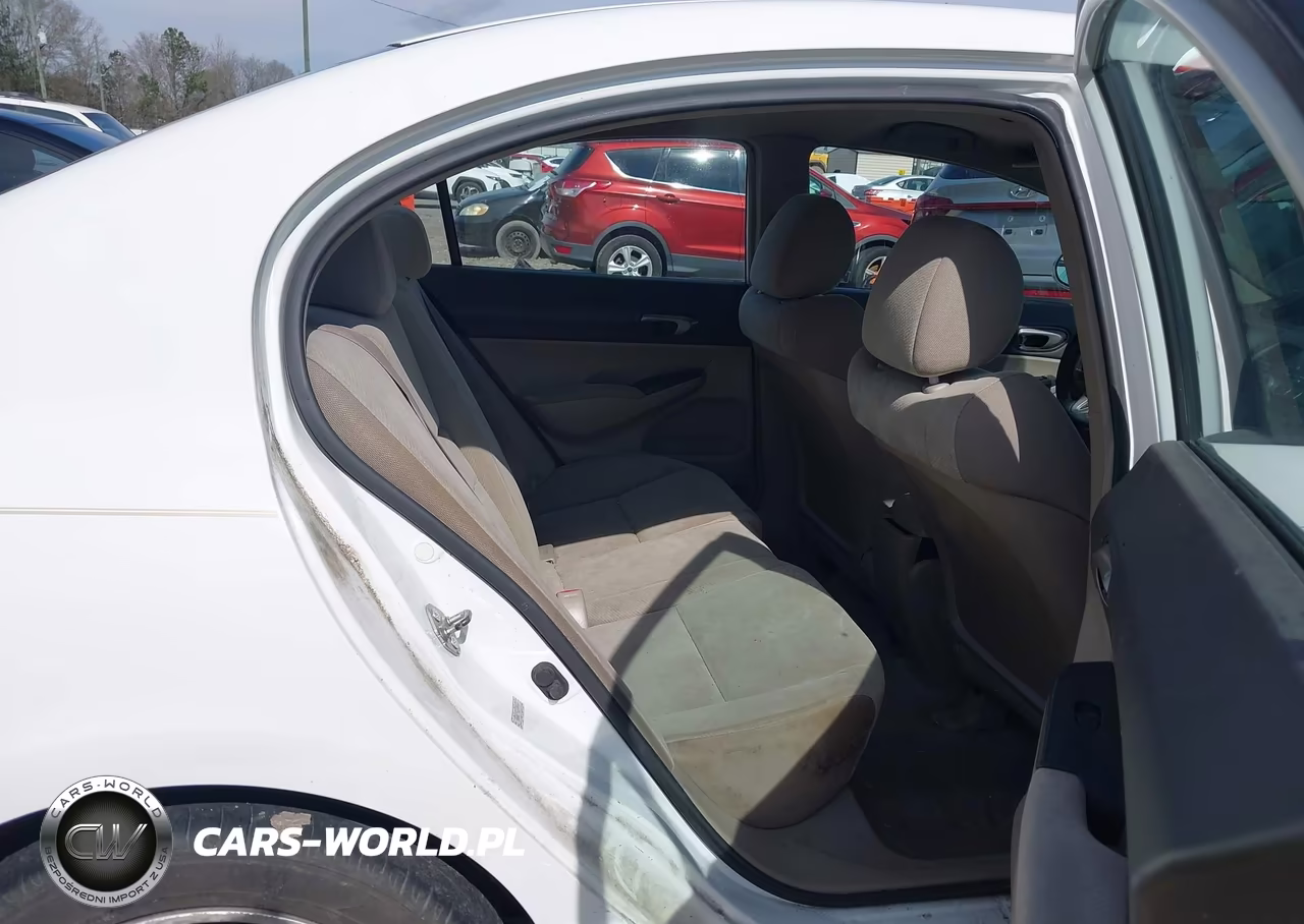 2011 Honda Civic Lx VIN:19XFA1F56BE004449 - 8