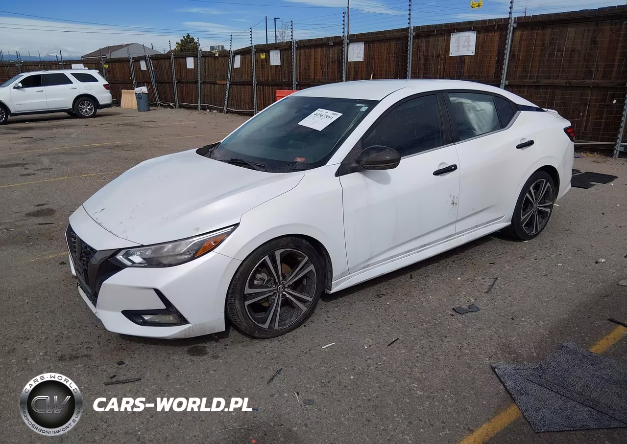 2020 Nissan Sentra Sr Xtronic Cvt VIN:3N1AB8DV7LY258922 - 2
