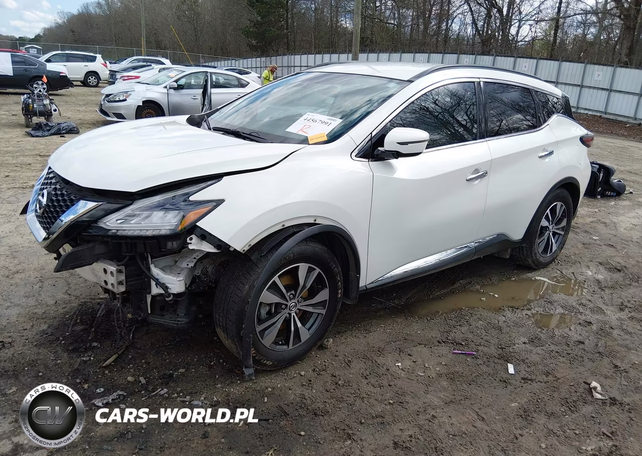 2020 Nissan Murano Sv Fwd VIN:5N1AZ2BJ5LN161457 - 2
