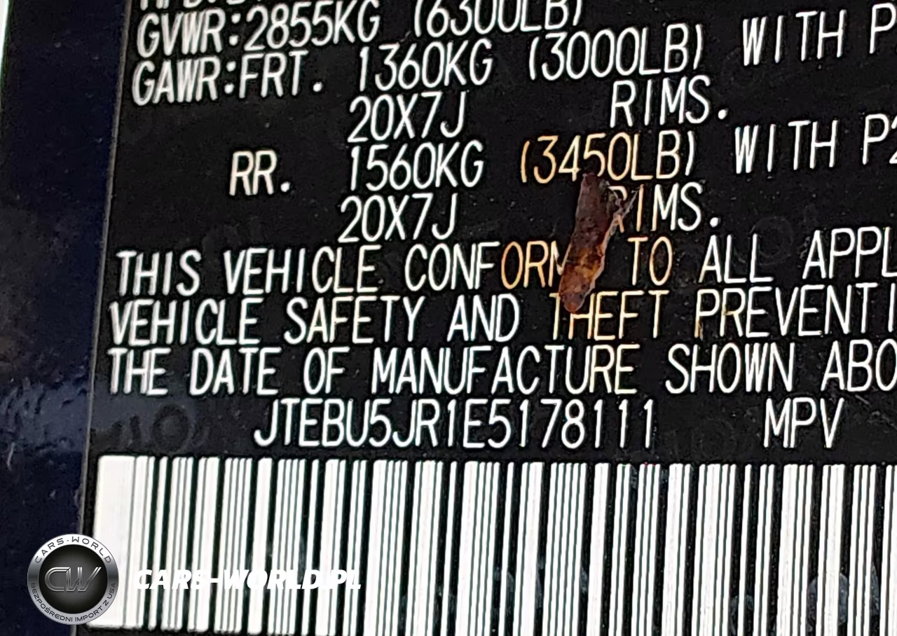 2014 Toyota 4Runner Limited VIN:JTEBU5JR1E5178111 - 9
