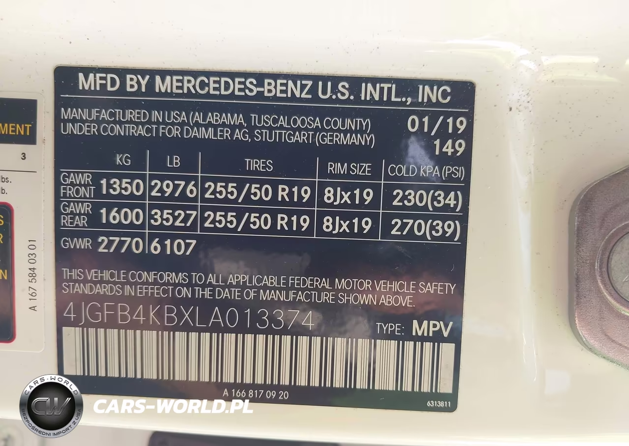 2020 Mercedes-Benz Gle 350 4Matic VIN:4JGFB4KBXLA013374 - 9