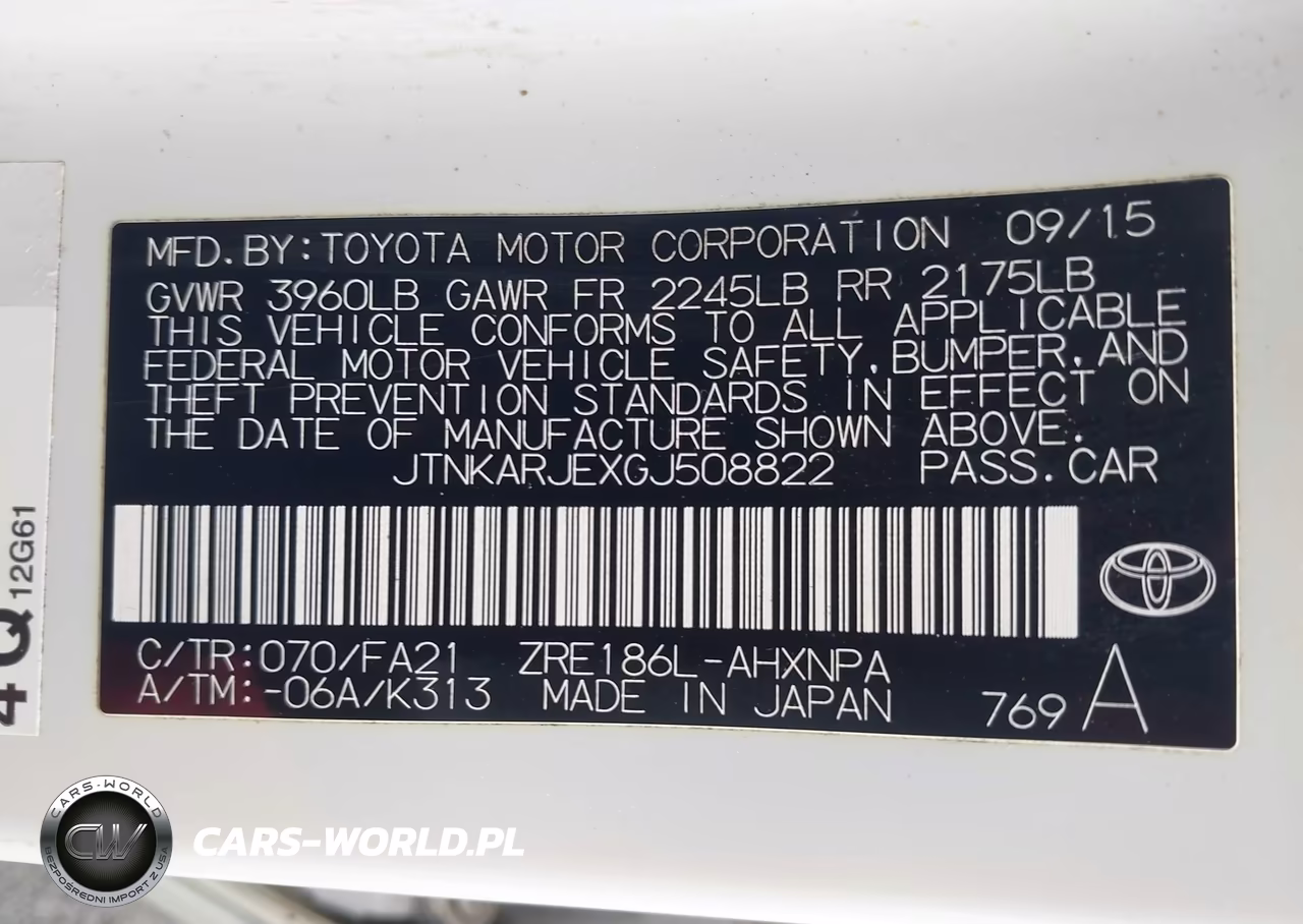 2016 Scion Im VIN:JTNKARJEXGJ508822 - 9